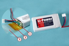 BMI 800mAh 11.1v 20C 3s Lipo Battery