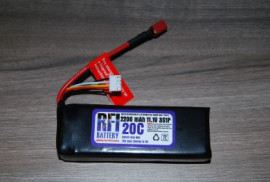 RFI 2200mAh 11.1v 20C 3s1p Lipo Battery