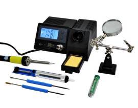 Adjustable Digital Soldering Station 48W Esd With Accessories