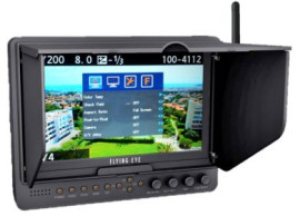 Ground station with TFT 7 inch monitor and 5.8GHz receiver