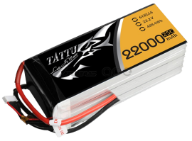 Tattu 22000mAh 22.2V 25C 6S1P Lipo Battery Pack