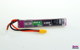 TopFuel LiPo 20C ECO-X 1450mAh 3S Slim MTAG