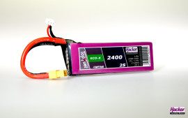 TopFuel LiPo 20C ECO-X 2400mAh 2S MTAG