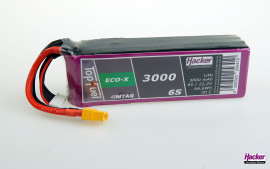 TopFuel LiPo 20C ECO-X 3000mAh 6S MTAG