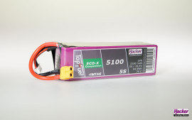 TopFuel LiPo 20C ECO-X 5100mAh 5S Competition F3A MTAG