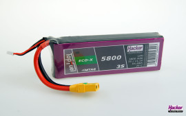 TopFuel LiPo 20C ECO-X 5800mAh 3S MTAG