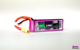 TopFuel LiPo 25C-ECO-X 1300mAh 2S MTAG