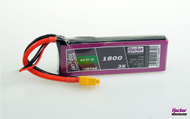 TopFuel LiPo 25C ECO-X 1800mAh 3S MTAG