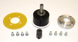 Planetary Gear 3,7:1incl. mountingadapter, pinion