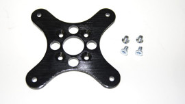 Alu-cross for backmount of A60-V2-V4 backmount motors