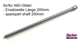 Shaft for A60-L-Glider (200mm)