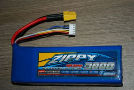 Zippy FlightMax 4S 3000mAh 14.8v 20C Lipo with XT-60 connector