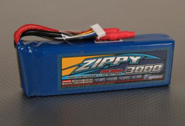 ZIppy 4S 3000mAh 14.8v 40C Lipo Battery with Bullet connector