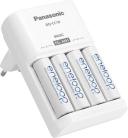 Panasonic Charger with 4x AA eneloop recharge batteries 