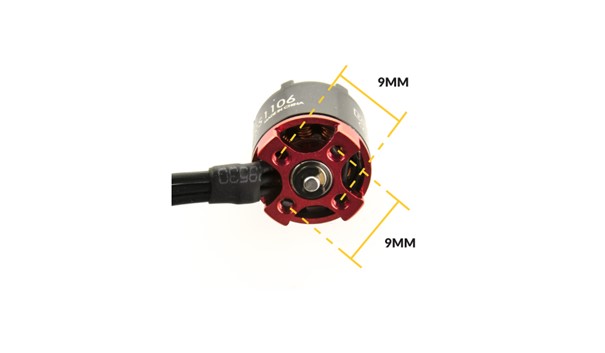 110x Brushless Motor thread sizing