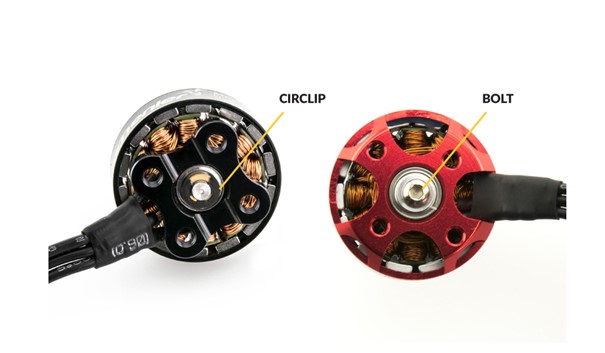 Difference between Circlip and Bolt Brushless Motor Bell Lock